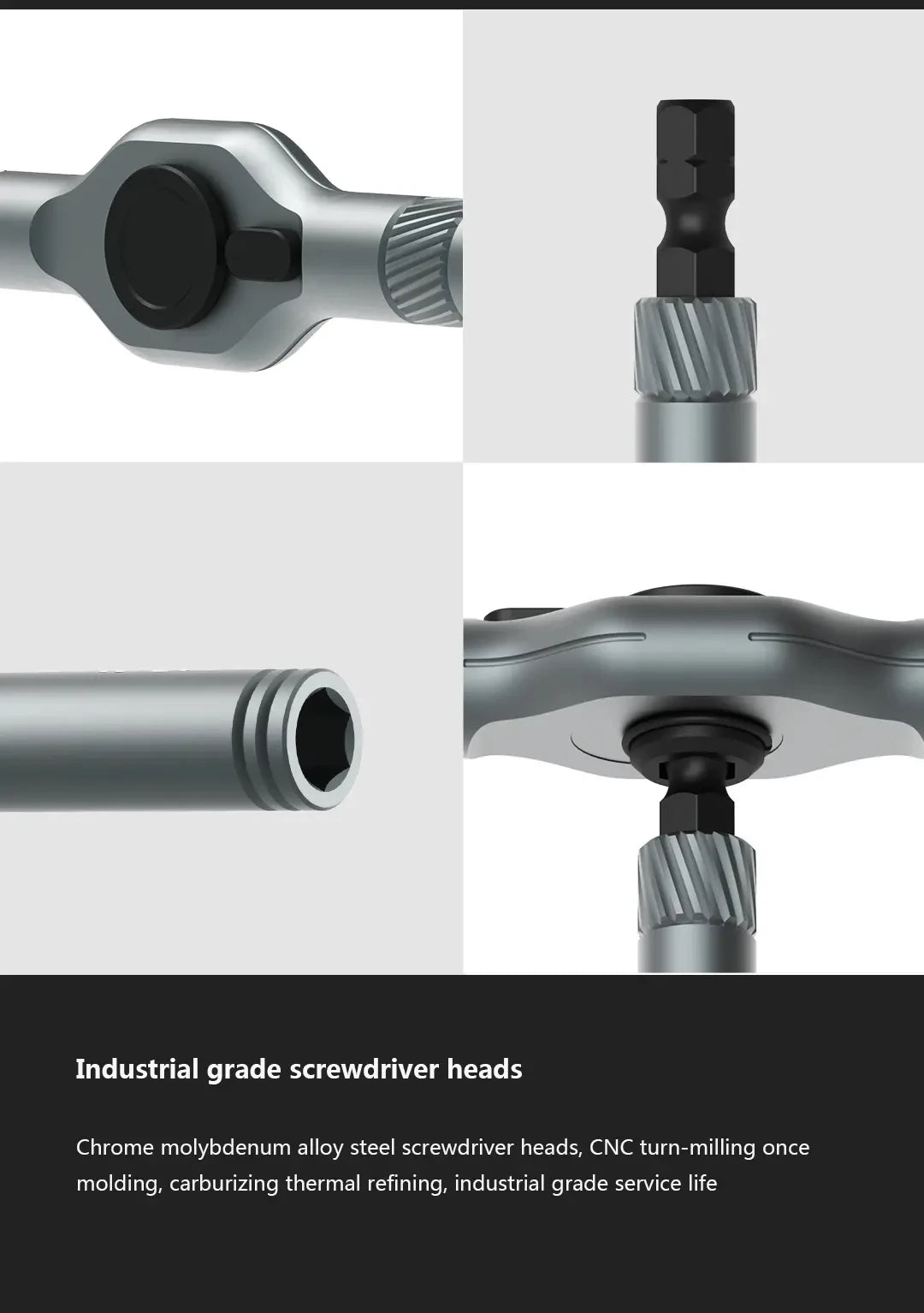 DUKA RS1 Premium Quality 24-in-1 Ratchet Screwdriver Set – Magnetic DIY Tool Kit