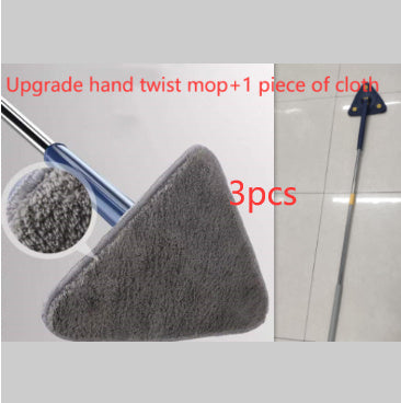 Triangle Mop 360° Rotatable – Extendable Deep Floor & Wall Cleaner