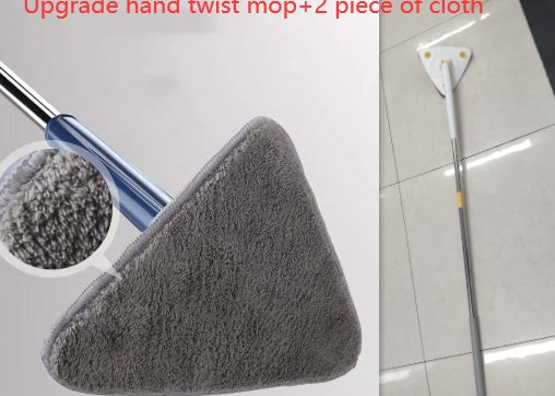 Triangle Mop 360° Rotatable – Extendable Deep Floor & Wall Cleaner