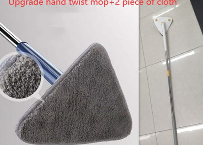 Triangle Mop 360° Rotatable – Extendable Deep Floor & Wall Cleaner
