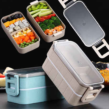 Electric Heated Lunch Box for Kids With Compartments Lunchbox